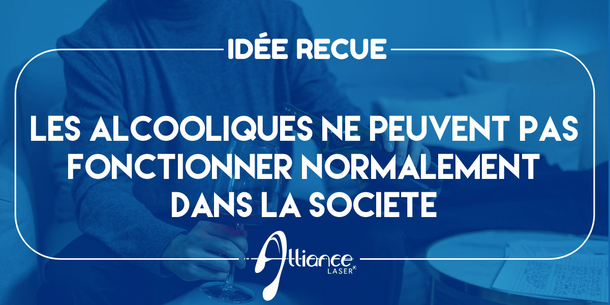 Les alcooliques ne peuvent pas fonctionner normalement dans la société